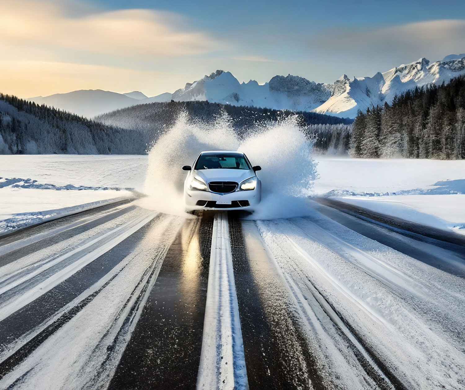 Darum sollte man den Schnee vor Fahrtantritt vom Auto entfernen